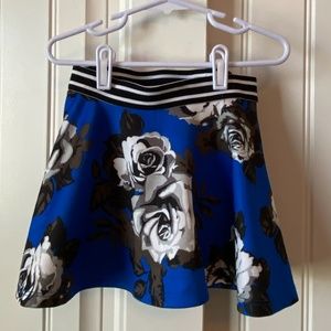 Justice Floral Skirt
